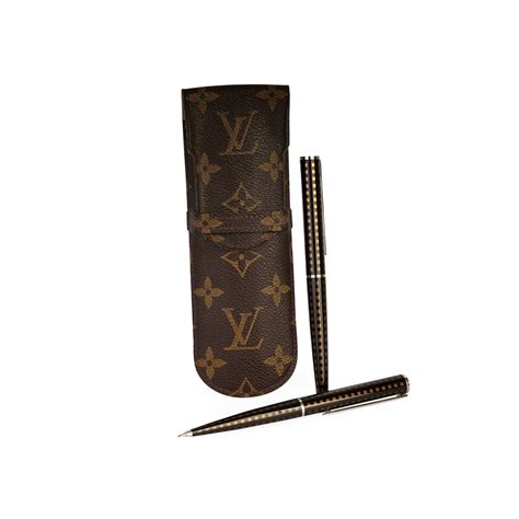 louis vuitton ball pen|louis vuitton pencil pouch.